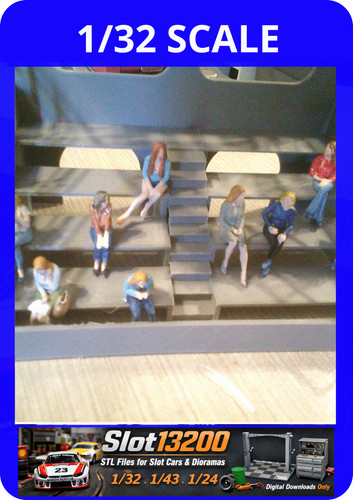 Lot figurines assises - 9,