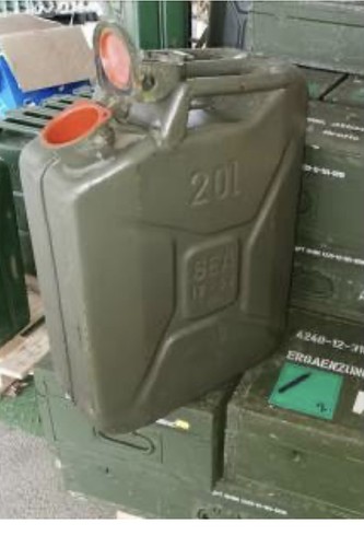 Jerrican kaki 20l - kaki, intérieur