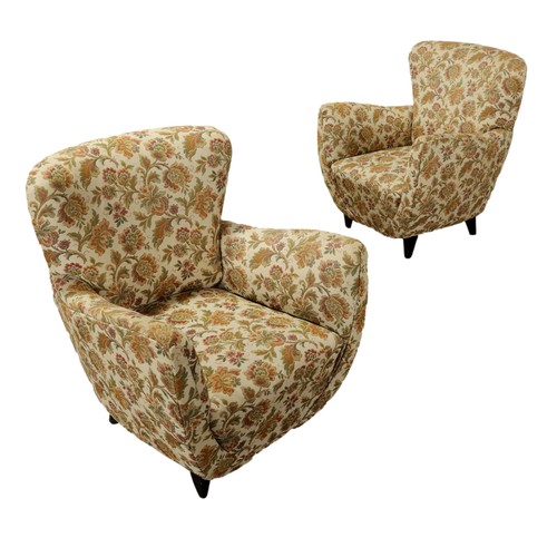 Paire fauteuils anciens - paire,