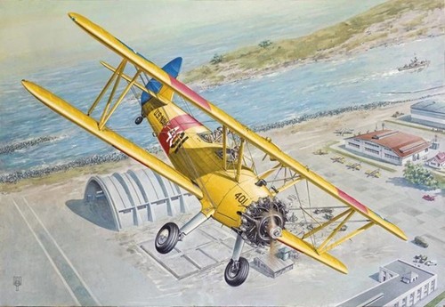 Boeing stearman 13 kaydet - stearman,
