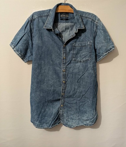 Chemise bleue coton - , fit