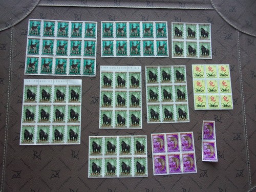 Congo lot de timbres - congo,