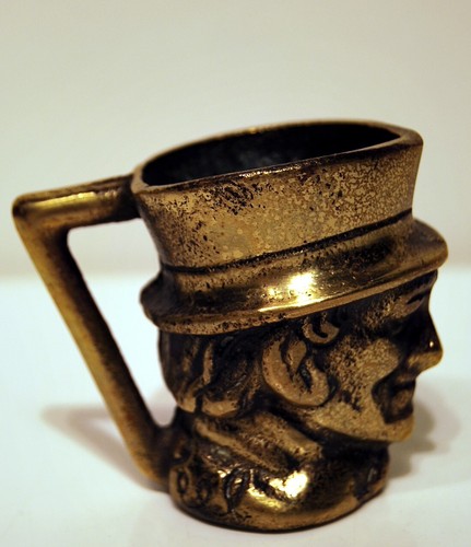Mini chope bronze tete de - chope,