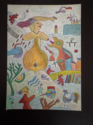 Superbe art brut xxeme - superbe,