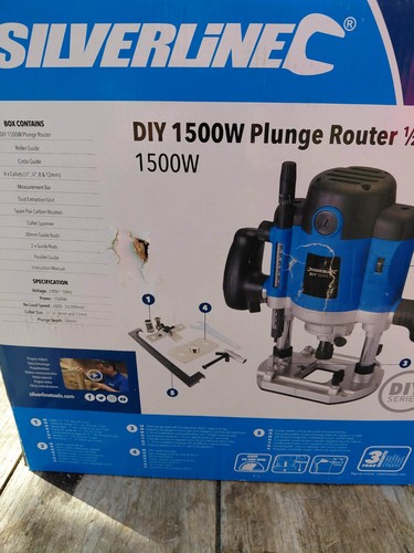 Défonceuse silverline 1500 - silverline, w