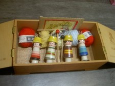 LOT de 4 Tricotins bois