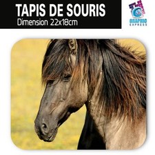 TAPIS DE SOURIS CHEVAL CHEVAUX POULAIN JUMENT ANIMAUX CH-01