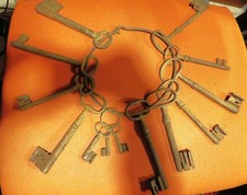 CLEFS fer forgé XVIIIème
