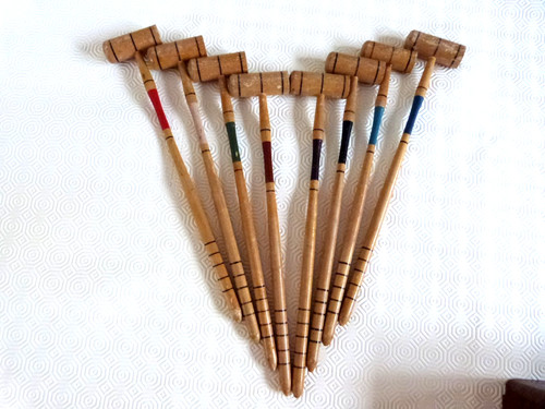Ancien jeu croquet salon - jeu,