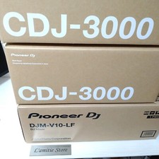 Paire 2x Pioneer CDJ-3000 + DJM-V10-LF Pro DJ Turntable Mixer Fast Ship 110-240V