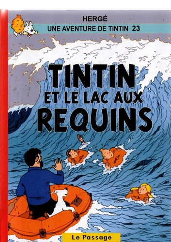 Tintin lac aux requins - tintin,