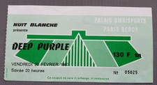ticket billet used stub place