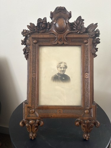Grand cadre ancien photo - grand, en