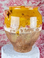 Antique Yellow Enameled