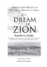 Rabbi Jeffrey K. Salkin A Dream of Zion Teacher's Guide (Poche)