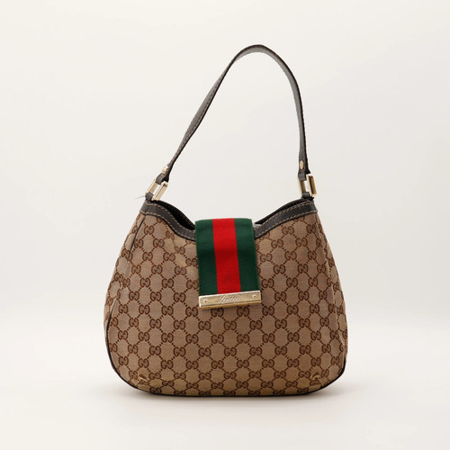 Sac gucci hobo web toile - sac,