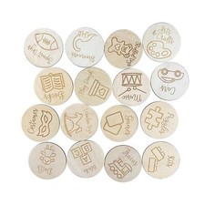 16x étiquettes de rangement