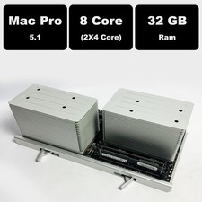 Mac Pro 2010 2012 5,1 Dual CPU Tray 2.4 GHz Xeon (2 X 4 Core) 8 Core /32 GB Ram