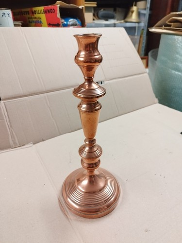 Rare ancien bougeoir cuivre - bougeoir,