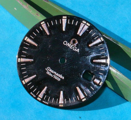 Omega rare cadran - rare, noir