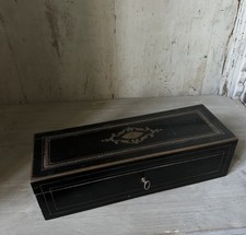 Boîte À Clé En Bois Noire