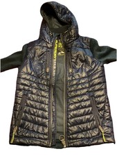 Super Dry International Storm +023N Athletic Sportswear puffer vest jacket sz S