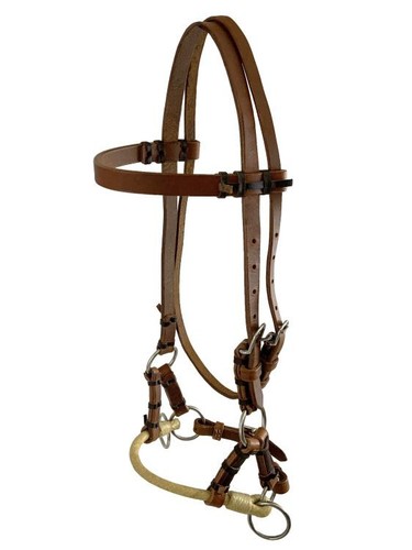 Showman Soft Leather Side Pull