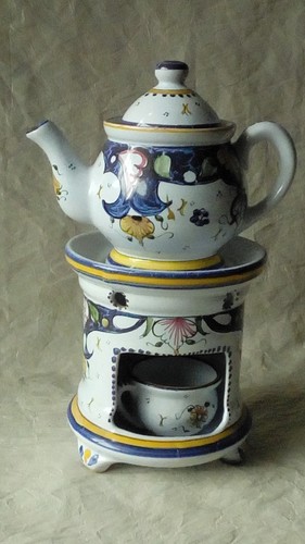Tisaniere faience vieux - tisaniere, de