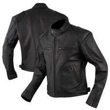 Bikers Blouson Veste Moto Cuir Custom Motard Vetements Superbe Neuf Sonic-Moto
