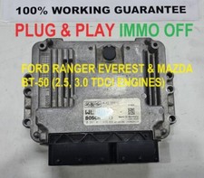 MAZDA BT50 FORD EVEREST RANGER WL/WE 2.5/3.0 TDCI ECU EDC16C7 PLUG N PLAY SHIP?