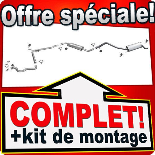 échappement pour t4 - vw,
