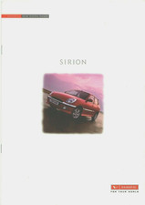 Daihatsu Sirion 2000-01 UK Market Sales Brochure 1.0 E EL 1.3 SL F-Speed