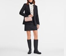 LONGCHAMP Le Pliage Xtra XS Leather Bowling Bag Nude Orig. $420 NEW