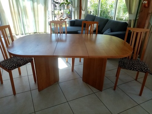 Ensemble table salle - table, de
