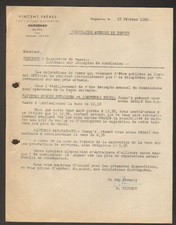 HAGUENAU (67) WATER METER FACTORY "VINCENT Freres" in 1950