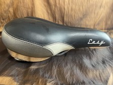 EASY VELO Bike Elastomer/Spring Coil Bike Seat Black SADDLE