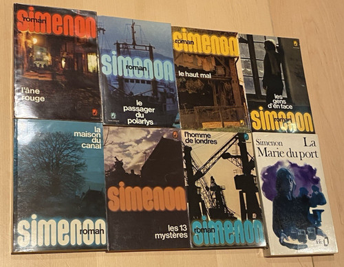 Simenon lot romans non - -, de