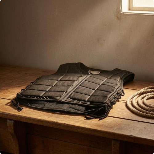 Gilet moto rembourré en - gilet,