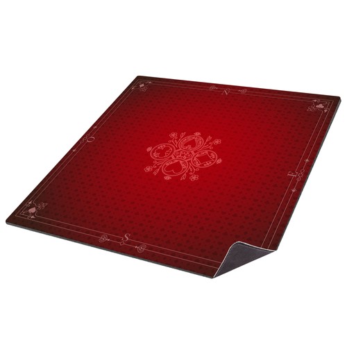 Tapis jeu cartes - de,