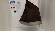 Peg Perego Primo viaggio Brown Car Seat Fabric Canopy Hood shade (NO FRAME ARCH 