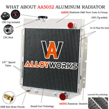 3 Rangées Radiateur Pour FORD