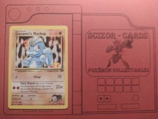 Giovanni's Machop Gym