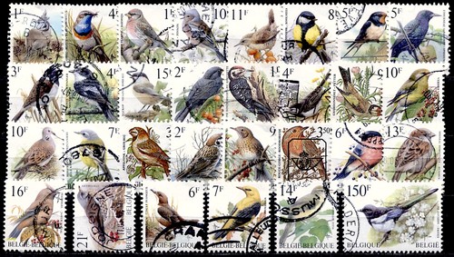 Belgique lot 30 timbres - belgique,