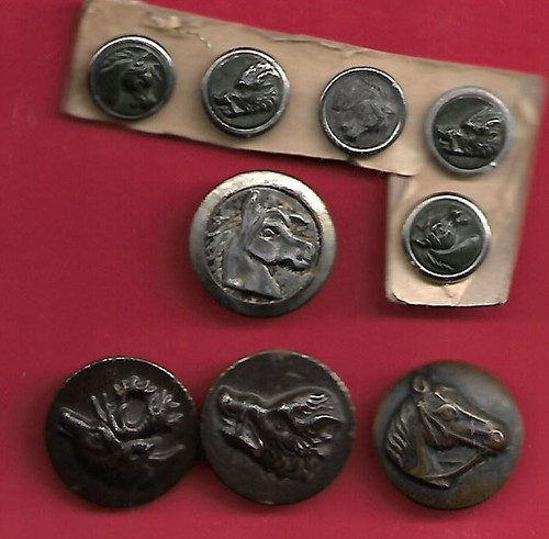 Lot boutons venerie - 9,