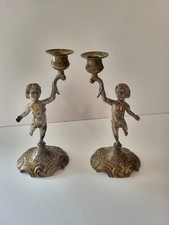 Paires De Bougeoirs Puttis En