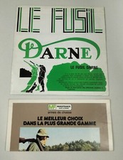 Vtg Lot 2 Catalog Brochure Le Fusil Darne & Manufrance Weapons de Chass