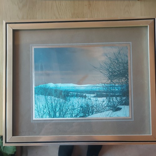Tableau ancien paysage - tableau,