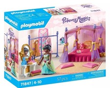 PLAYMOBIL 71847 Chambre À Coucher Royale Avec Dressing Princess Magic