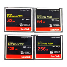 32GB-256GB Extreme Pro Compact Flash Memory Card Sandisk CF 160MB/s 1067x UDMA7