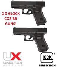2 X Refurbished Glock G19 Gen 3 CO2 4.5MM BB Gun Pistols 410 FPS